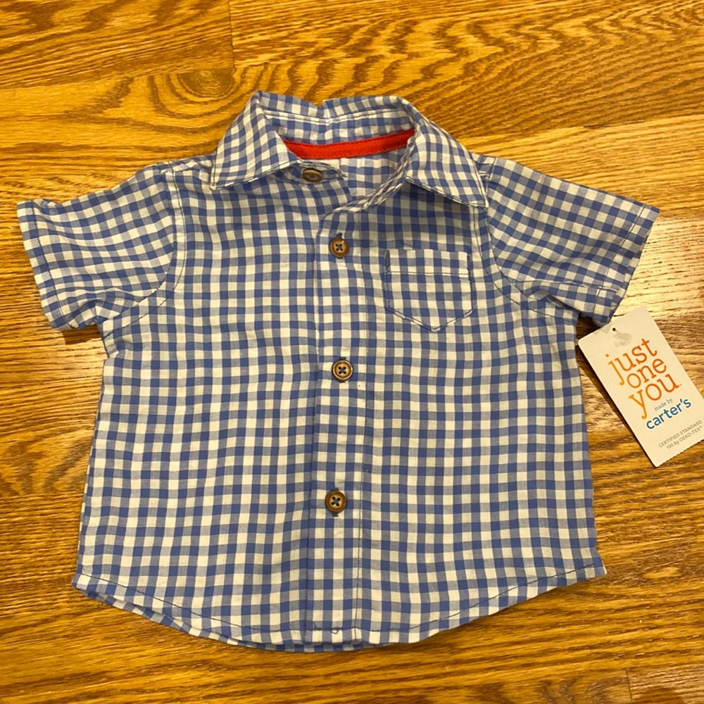 Newborn Button down dress shirt